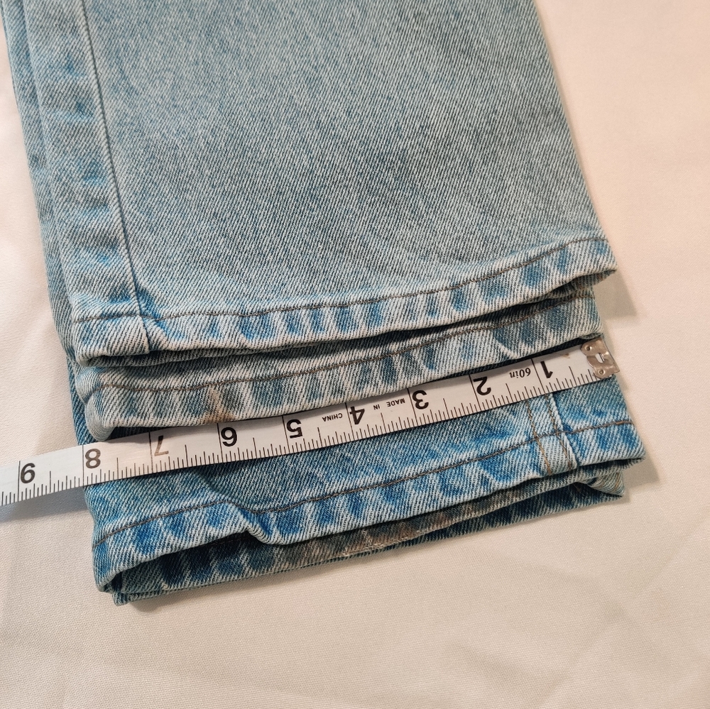 2 George Regular Denim Jeans Men 32X30 Blue Med Wash Straight Leg Pockets - Picture 7 of 13